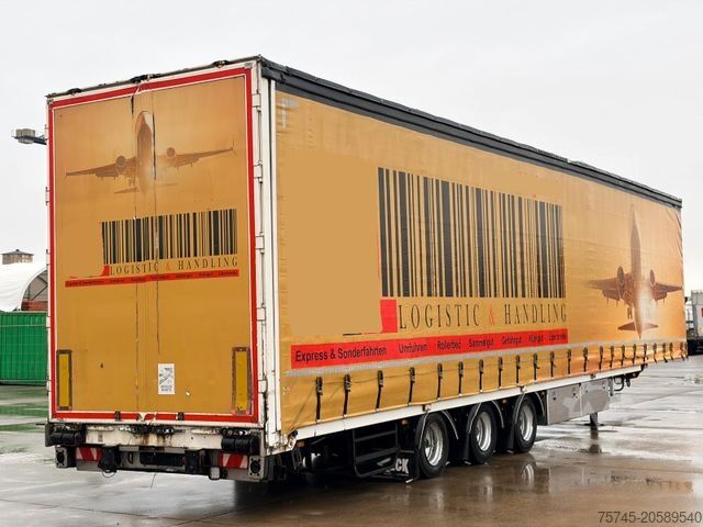 Auflieger mit Pritsche & Plane  VAN_ECK