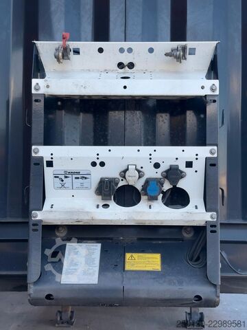 Semi-remorque bâchée KRONE SD Curtainsider+Edscha/NLA/Liftachse/Aufnahme