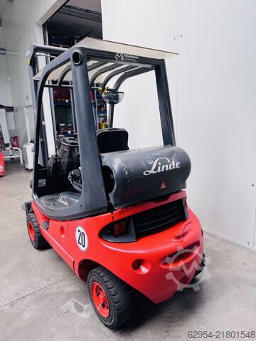 LPG gaffeltrucks Linde H 20 T-03 Duplex