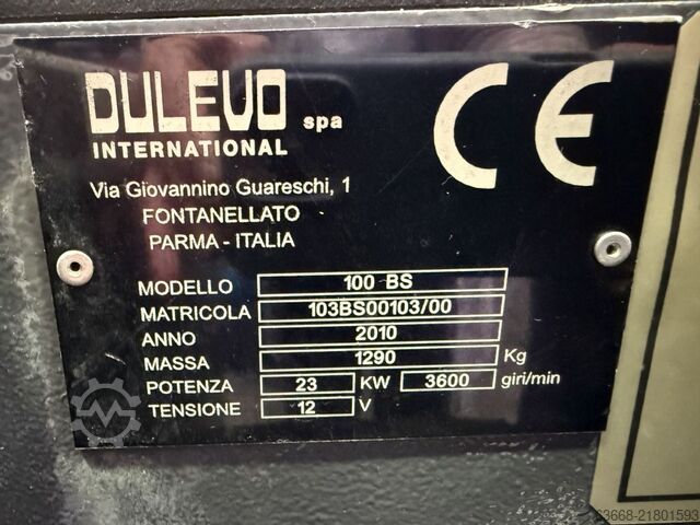 Balayeuse aspirante Dulevo 100 BS