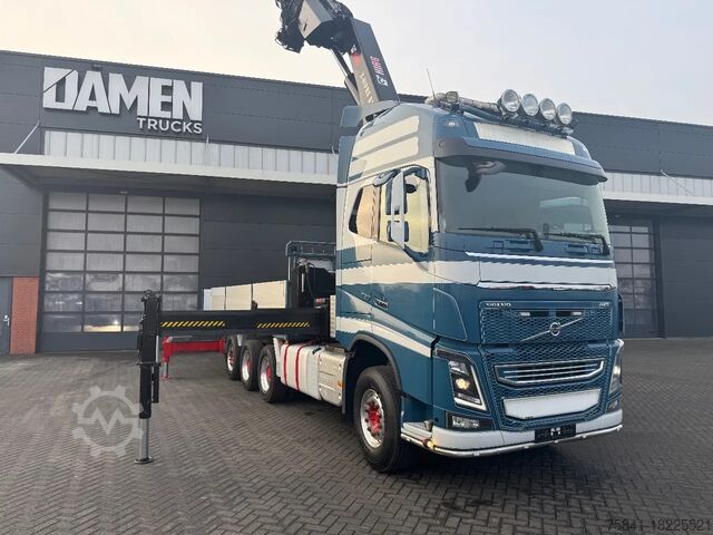 Crane truck Volvo FH 16.750 8x4 HIAB 638 E-8 + JIB 150X-6
