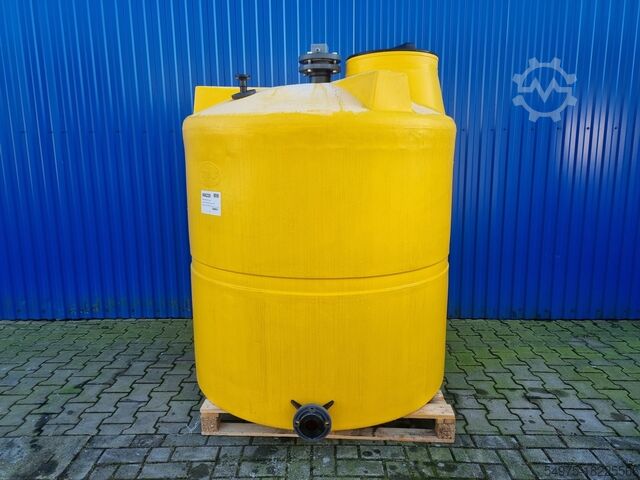 Kunststof container van 2000 liter Graft