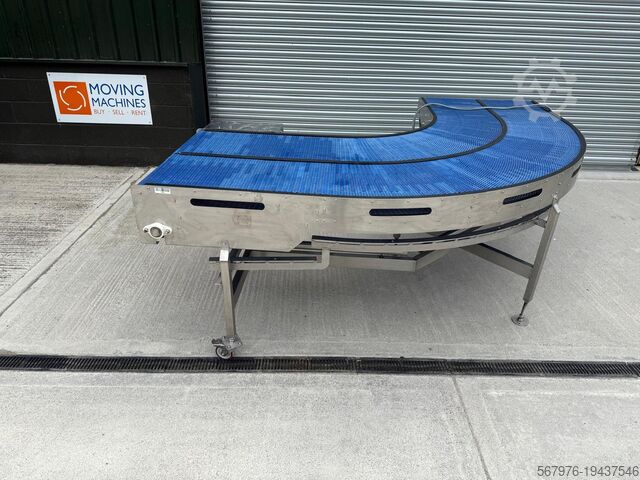 Armazém de cais alto  90 Degree Conveyor 2300mm x 2550mm
