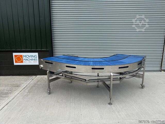 Armazém de cais alto  90 Degree Conveyor 2300mm x 2550mm