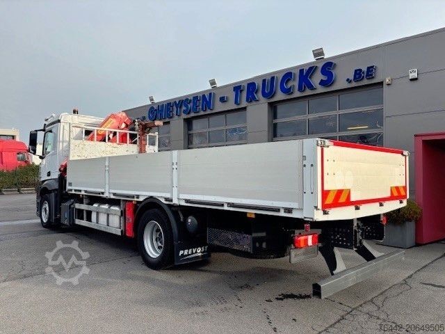 Autokran MERCEDES-BENZ AROCS 1833L-PALFINGER PK14501 KRAN/FUNK/PRITSCHE