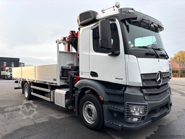 Autokran MERCEDES-BENZ AROCS 1833L-PALFINGER PK14501 KRAN/FUNK/PRITSCHE