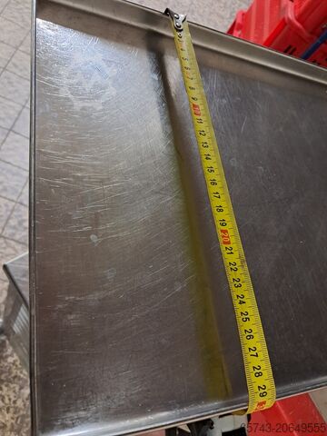 Rustfri bakkeplader 40x30x2