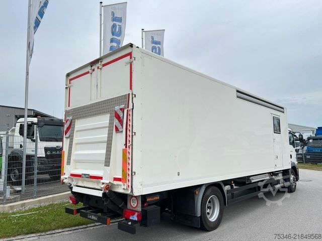 Box truck MAN TGM 18.290 BL Koffer 8,35m/LBW 3 to/ nur 190 tkm