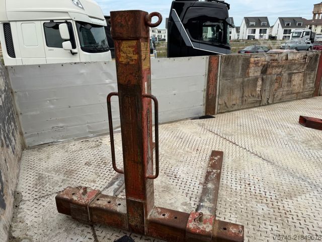 Düz kasa kamyon VOLVO FMX 460 * 8 X 4 * PRITSCHE HIAB KRAN 10 M *B & B
