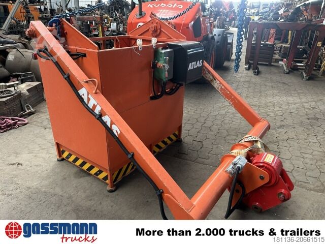 Φορτηγό με γερανό ανυψώσεως Atlas HAK 200 Arbeitskorb