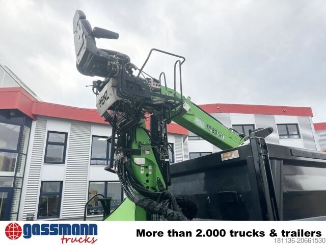 Kiepwagen Mercedes-Benz Actros 3341 K 6x4, Bormatik links, Heckkran Penz