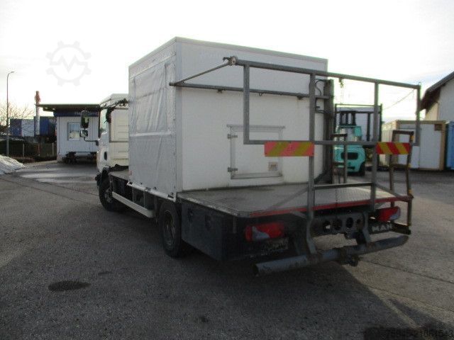 Φορτηγό δεξαμενή κενού MAN TGL 8.180 Fäkalienwagen, WC, TOI TOI
