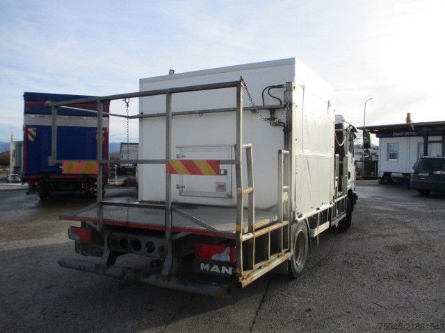 Φορτηγό δεξαμενή κενού MAN TGL 8.180 Fäkalienwagen, WC, TOI TOI