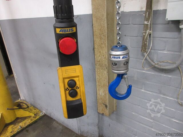 Kolomzwenkkraan Zwenkzwenkkraan Kettingtakel Vetter Kran Drehkran Hallenkran 125KG PS1,25 NL 125Kg L 4m Abus Kettenzug