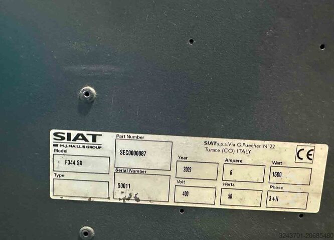 Kartongformare - F344-SX SIAT