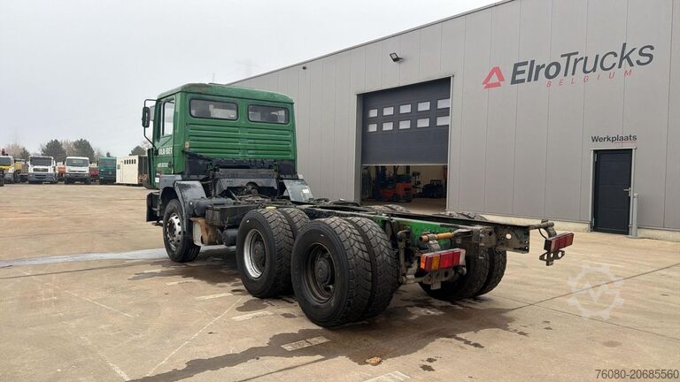 Šasija sa taksijem MAN 26.364 (STEEL SUSP. / LAMES / BIG AXLE / MANUAL...