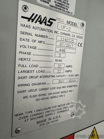 Vertikalna maљinske centar HAAS VF-2