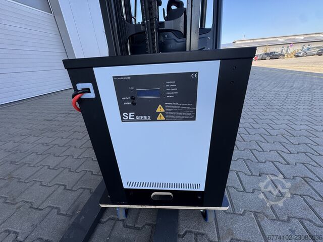 Chariot élévateur électrique à 3 roues Linde E20L + Ladegerät NEU 48120--EK