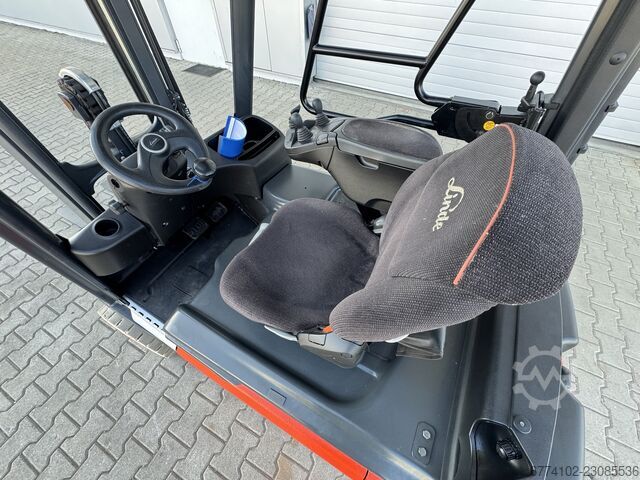Chariot élévateur électrique à 3 roues Linde E20L + Ladegerät NEU 48120--EK