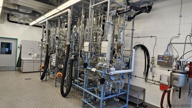 Reactie- en destillatie-installaties Büchi Glas Buchi Glas Uster CR 101 spez. Prozessreaktorsystem