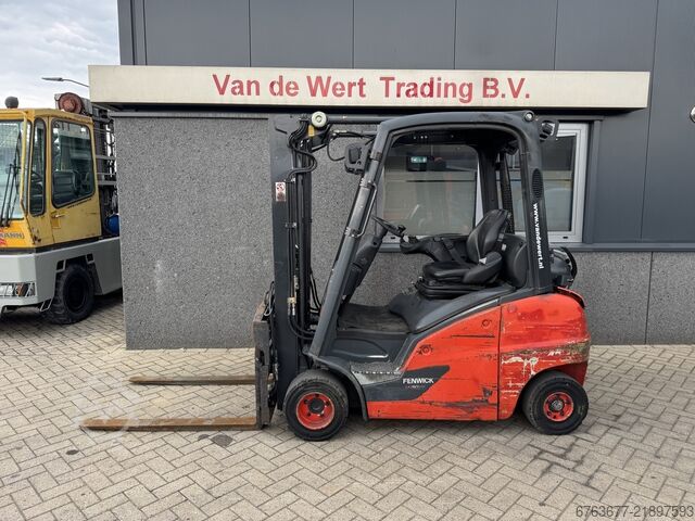 Linde H20T-01 Duplo 315 volný zdvih / boční posuv / přestavovač vidlic LPG 2015 LINDE H20T-01 Duplo 315 Freelift / Sideshift / Vorkversteller LPG 2015