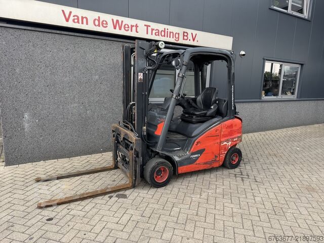 Linde H20T-01 Duplo 315 volný zdvih / boční posuv / přestavovač vidlic LPG 2015 LINDE H20T-01 Duplo 315 Freelift / Sideshift / Vorkversteller LPG 2015