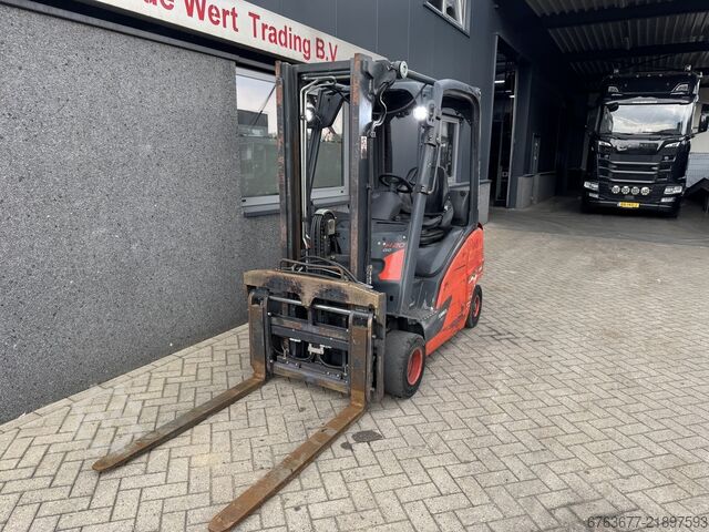 Linde H20T-01 Duplo 315 volný zdvih / boční posuv / přestavovač vidlic LPG 2015 LINDE H20T-01 Duplo 315 Freelift / Sideshift / Vorkversteller LPG 2015