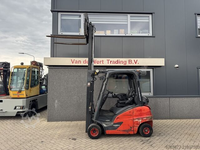 Linde H20T-01 Duplo 315 volný zdvih / boční posuv / přestavovač vidlic LPG 2015 LINDE H20T-01 Duplo 315 Freelift / Sideshift / Vorkversteller LPG 2015