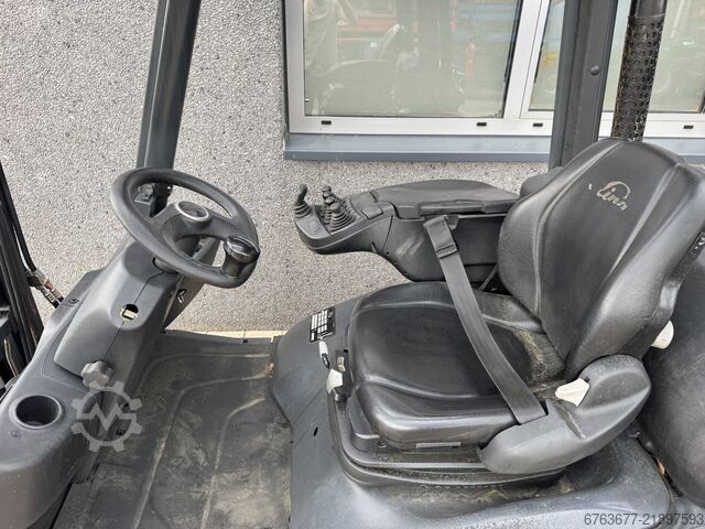 Linde H20T-01 Duplo 315 volný zdvih / boční posuv / přestavovač vidlic LPG 2015 LINDE H20T-01 Duplo 315 Freelift / Sideshift / Vorkversteller LPG 2015