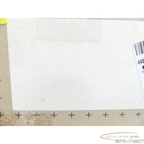 Besturingsunit Siemens 1FE1082-6WQ31-5WD2 SN:YFN0637212401005 - ! -