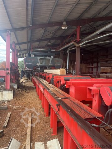 Complete sawmill (stationary) WRAVOR Banc scie horizontal OCCASION WRC 1250
