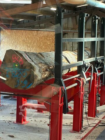 Complete sawmill (stationary) WRAVOR Banc scie horizontal OCCASION WRC 1250