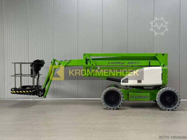 Leddelt teleskopisk arbejdsplatform Nifty Lift HR 17 Hybrid 4x4