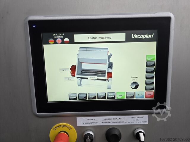 Jednohřídelový drtič odpadu Vecoplan VEZ 2500