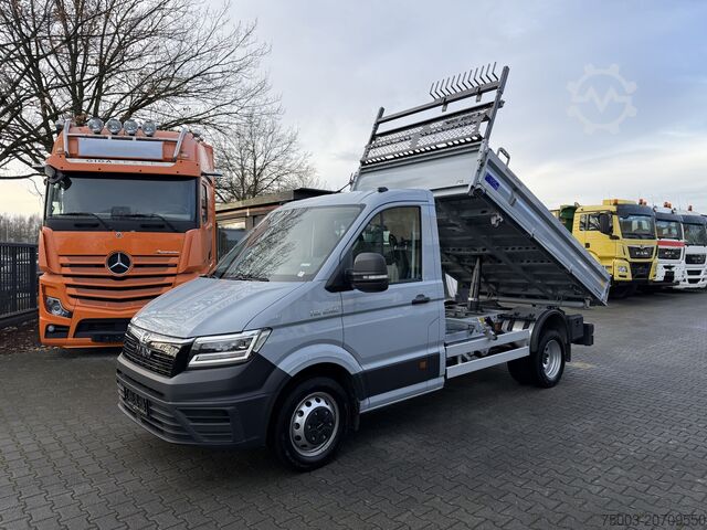 Driezijdige kipper bestelwagen MAN TGE 6.160 Meiller Trigenius Neuwertig !