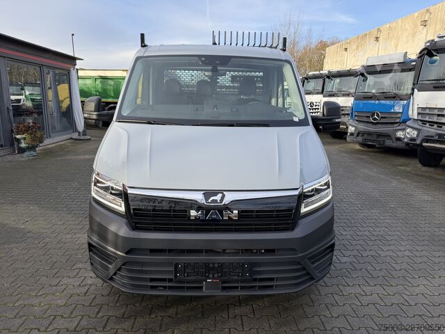 Driezijdige kipper bestelwagen MAN TGE 6.160 Meiller Trigenius Neuwertig !