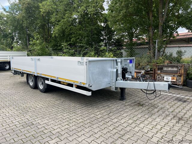 Anhänger mit offener Pritsche Möslein THT 11 G 6,2 L  Tandem- Pritschenanhänger- Tieflader