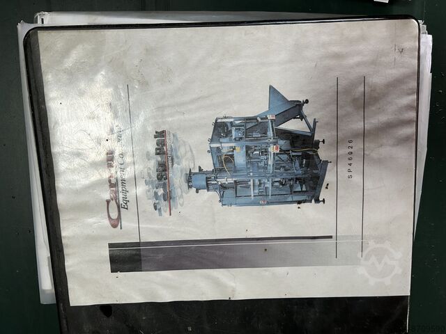 Llenadora volumétrica de seis estaciones Carruthers SIX-PAK 46000