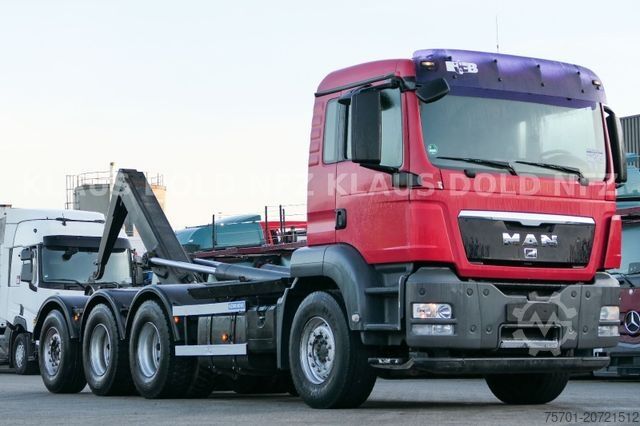 Camion scarrabile MAN TGS 35.400 Abrollkipper 8x4 Lift-/Lenkachse