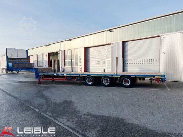 Remorque semi-plateforme de travail MEUSBURGER MTS-3*Tieflader*48t*Lift/Lenk*