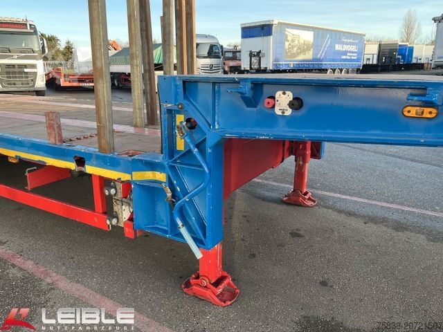 Remorque semi-plateforme de travail MEUSBURGER MTS-3*Tieflader*48t*Lift/Lenk*