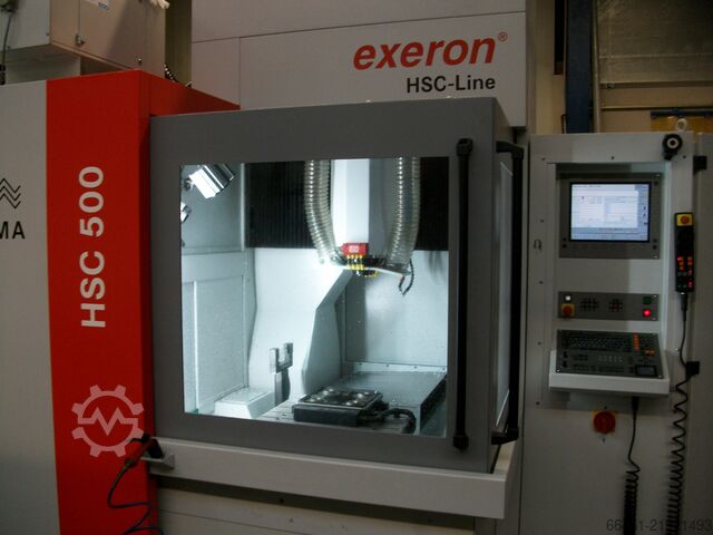 Fresatrice ad alta velocità exeron HSC500/3 SLM