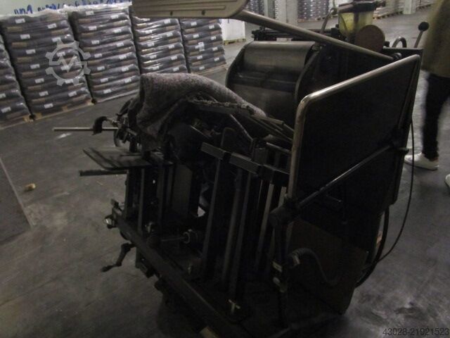 BUCHDRUCKMASCHINE HEIDELBERG TIEGEL A4