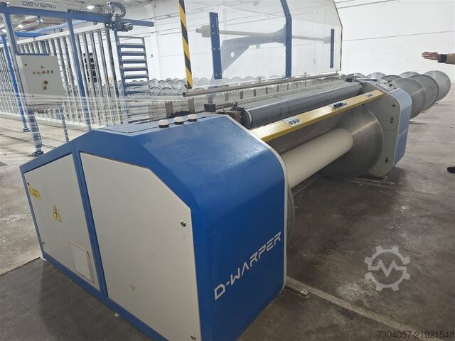 D-Warper/22 Direkt-Schärmaschine – Kettvorbereitung (Çözgü) DEVSAN D-Warper/22 Direct Warping Machine