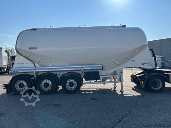 Siloauflieger  O.M.E.P.S CM35, SILOAUFLIEGER, SAUG-DRUCK,  ALUFELGEN, LIFTACHSE