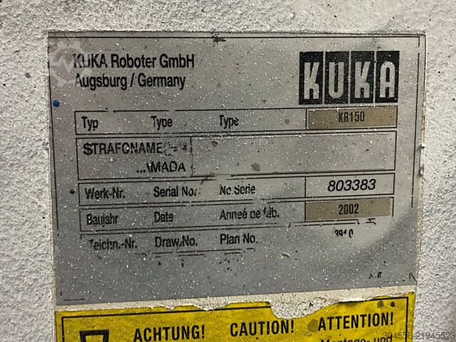 Robot industrial KUKA KR150 KUKA KR150