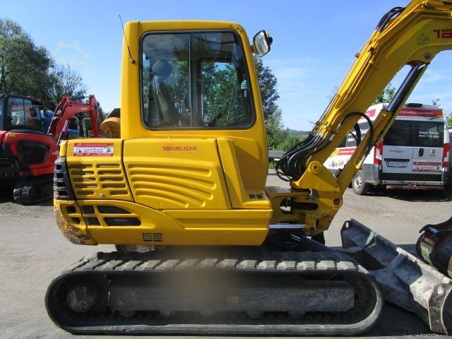 Mini-escavadora Takeuchi TB 250 POWERTILT + Schnellwechsler + 3 Löffel