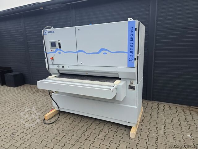 Wide belt sander Butfering Optimat SKO 113 C