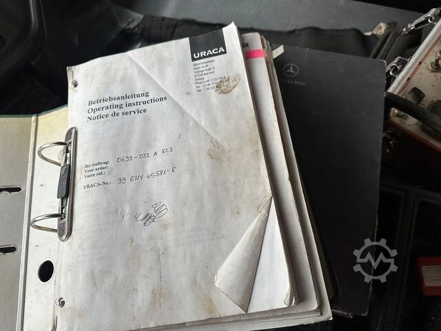 Suction vehicle Mercedes-Benz Actros 3340 6x6 Kanalreinigung + Wasserruckgewi...