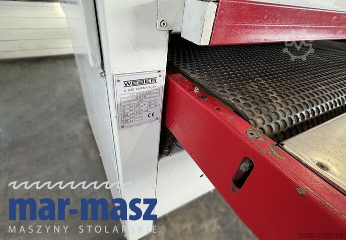 Șlefuitor cu bandă lată 1350 Weber LCE 2000 DP-1350